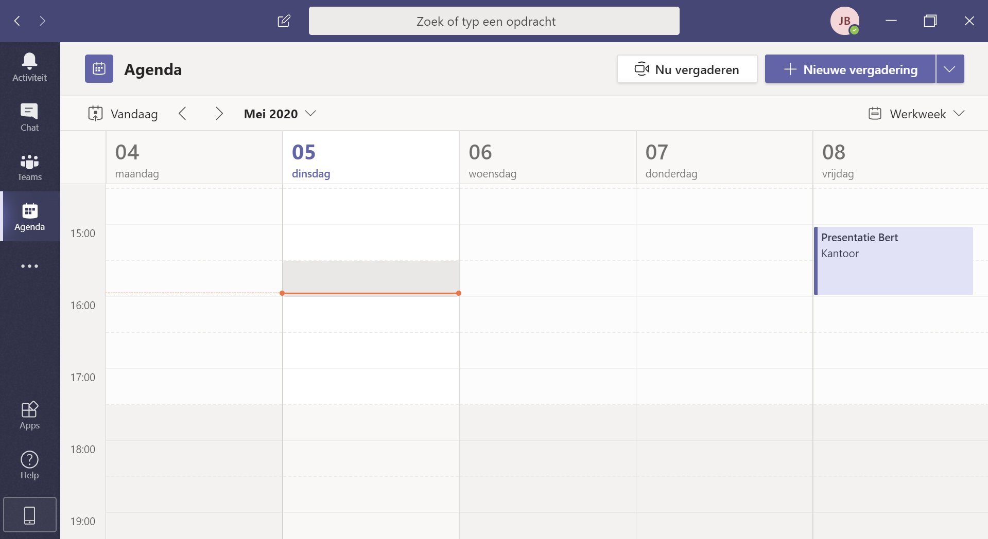 Agenda UI